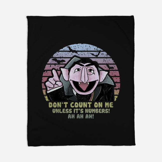 Don't Count On Me-None-Fleece-Blanket-NMdesign