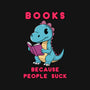 Books Because People Suck-Unisex-Zip-Up-Sweatshirt-milasneeze