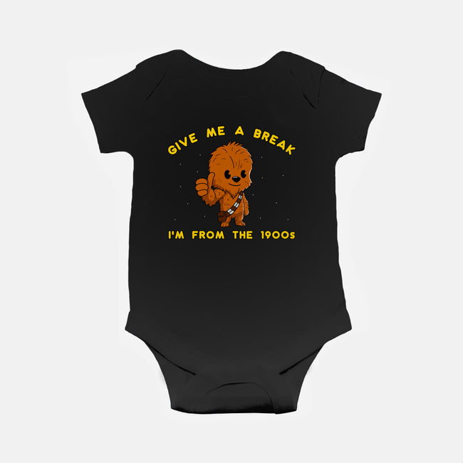 Give Me A Break-Baby-Basic-Onesie-milasneeze