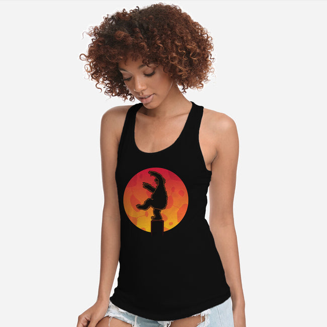 Karate Cookid-Womens-Racerback-Tank-jasesa