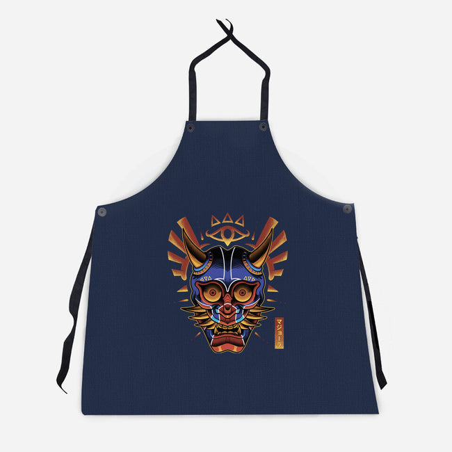 Hanya Majora-Unisex-Kitchen-Apron-Astrobot Invention