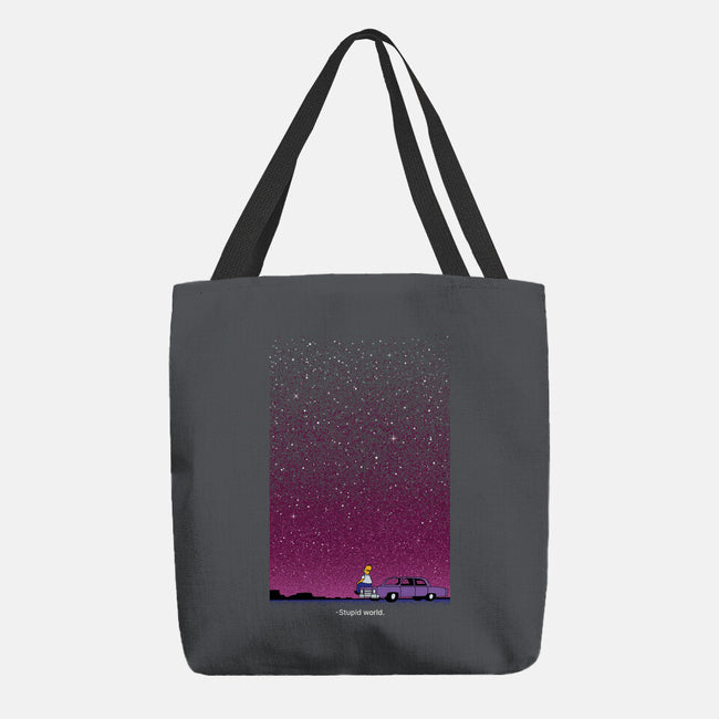 Stupid Stupid World-None-Basic Tote-Bag-Tronyx79