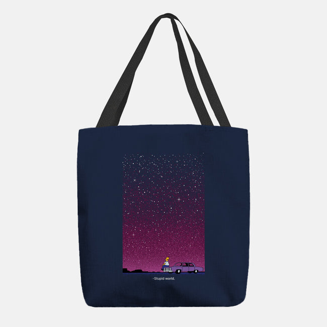 Stupid Stupid World-None-Basic Tote-Bag-Tronyx79