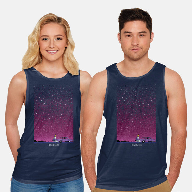 Stupid Stupid World-Unisex-Basic-Tank-Tronyx79