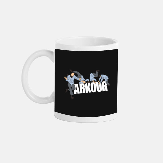 Parkour In The Office-None-Mug-Drinkware-Tronyx79