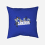 Parkour In The Office-None-Removable Cover w Insert-Throw Pillow-Tronyx79