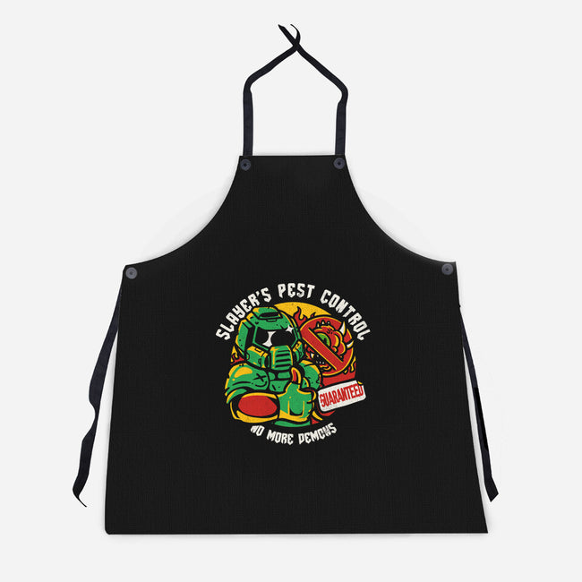 Slayer's Pest Control-Unisex-Kitchen-Apron-estudiofitas