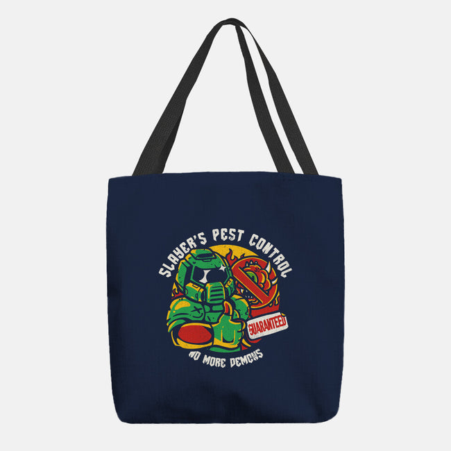 Slayer's Pest Control-None-Basic Tote-Bag-estudiofitas