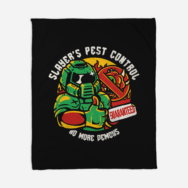 Slayer's Pest Control-None-Fleece-Blanket-estudiofitas