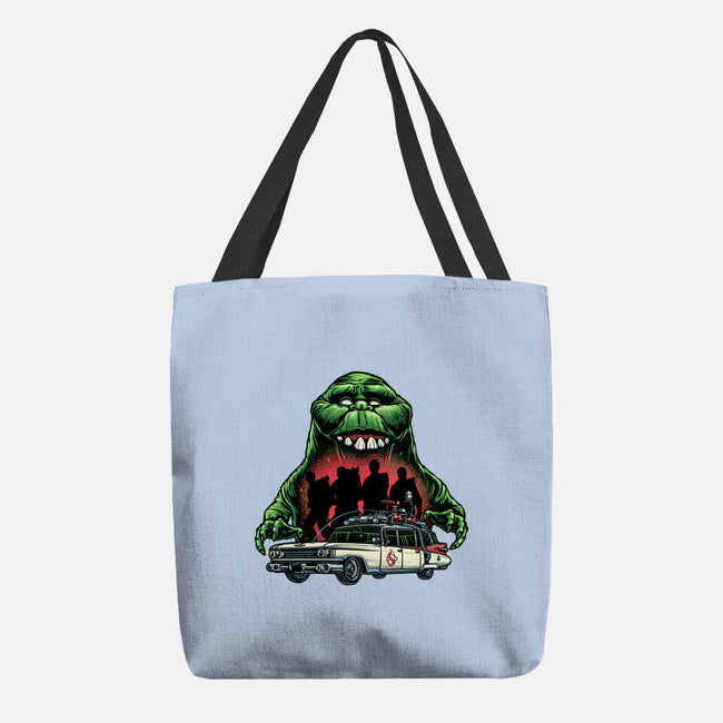 Green Slime-None-Basic Tote-Bag-momma_gorilla