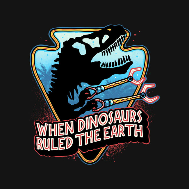 When Dinosaurs Ruled The Earth-Youth-Pullover-Sweatshirt-glitchygorilla