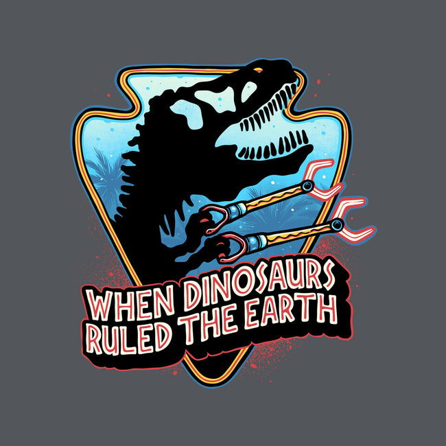 When Dinosaurs Ruled The Earth-Unisex-Kitchen-Apron-glitchygorilla