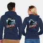 When Dinosaurs Ruled The Earth-Unisex-Zip-Up-Sweatshirt-glitchygorilla