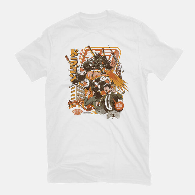 Sushi Dragon Attack-Unisex-Basic-Tee-ilustrata