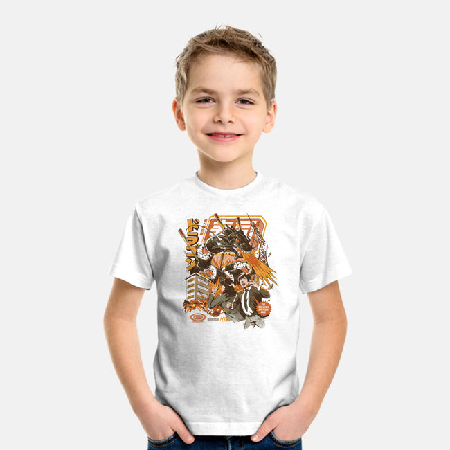 Sushi Dragon Attack-Youth-Basic-Tee-ilustrata