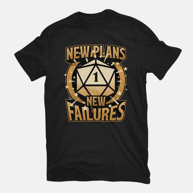 RPG Plan Failure-Mens-Basic-Tee-Studio Mootant