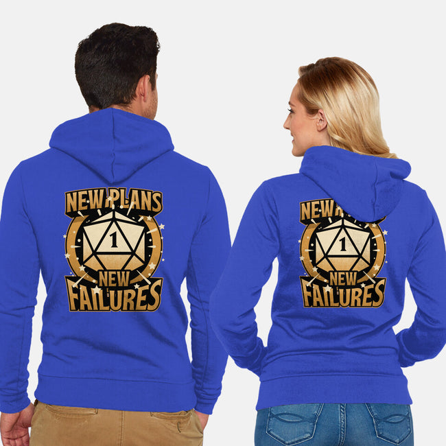 RPG Plan Failure-Unisex-Zip-Up-Sweatshirt-Studio Mootant