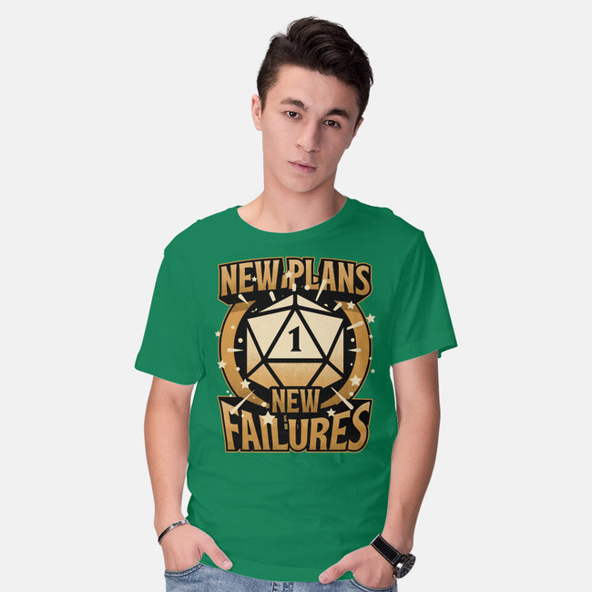 RPG Plan Failure-Mens-Basic-Tee-Studio Mootant