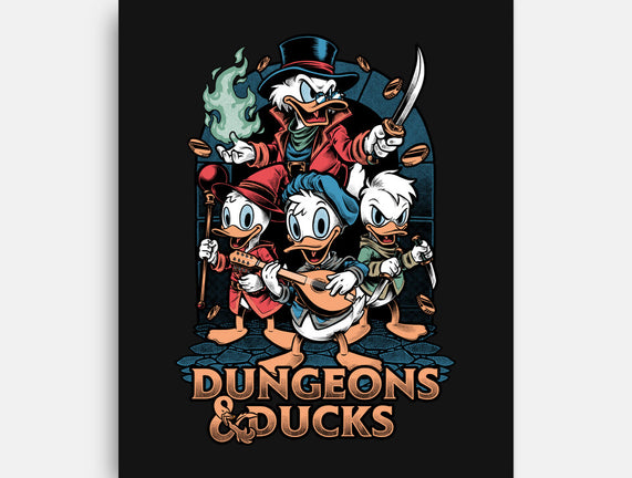 Dungeons And Ducks Cartoon