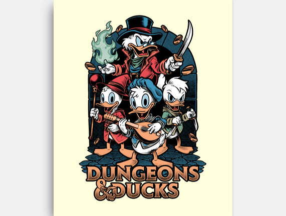 Dungeons And Ducks Cartoon