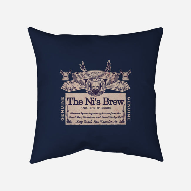 The Ni's Brew-None-Removable Cover w Insert-Throw Pillow-NMdesign