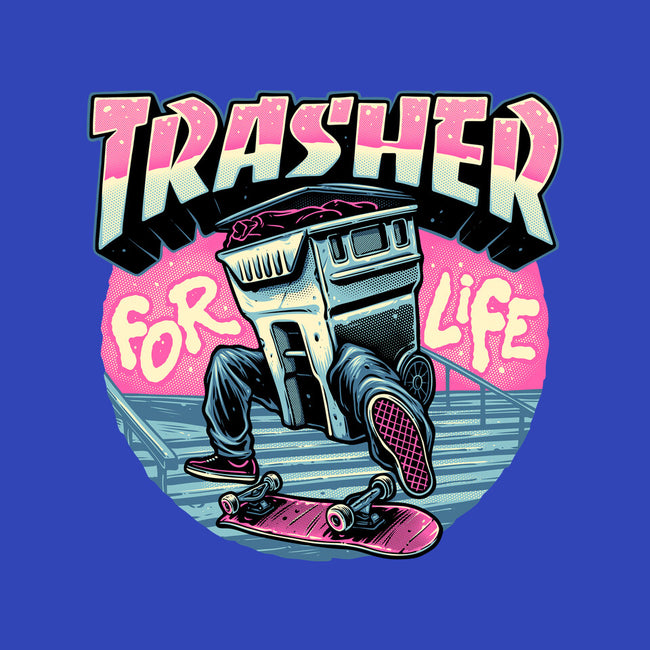 Trasher For Life-Youth-Pullover-Sweatshirt-momma_gorilla