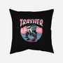 Trasher For Life-None-Removable Cover w Insert-Throw Pillow-momma_gorilla