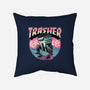 Trasher For Life-None-Removable Cover w Insert-Throw Pillow-momma_gorilla