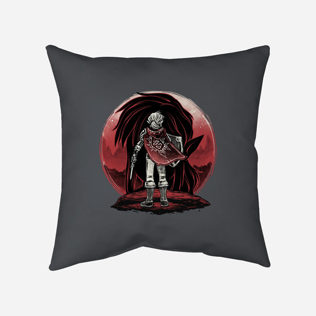 Hero And The Red Sunset-None-Removable Cover w Insert-Throw Pillow-momma_gorilla