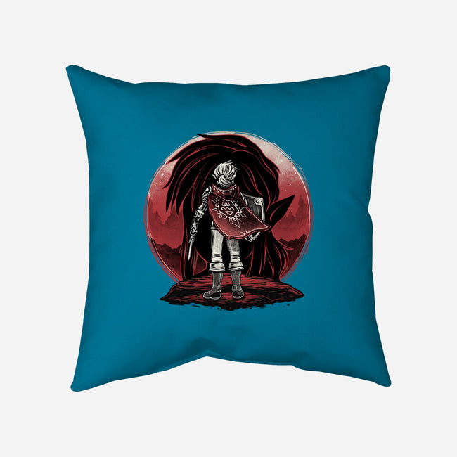 Hero And The Red Sunset-None-Removable Cover w Insert-Throw Pillow-momma_gorilla