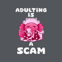 Adulting Is A Scam-None-Matte-Poster-FunkVampire