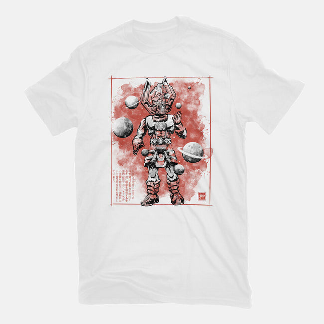 Devourer Of Worlds Sumi-e-Mens-Basic-Tee-Astrobot Invention