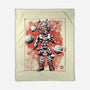 Devourer Of Worlds Sumi-e-None-Fleece-Blanket-Astrobot Invention