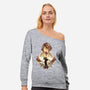 Balamb Elite Mercenary-Womens-Off Shoulder-Sweatshirt-hypertwenty