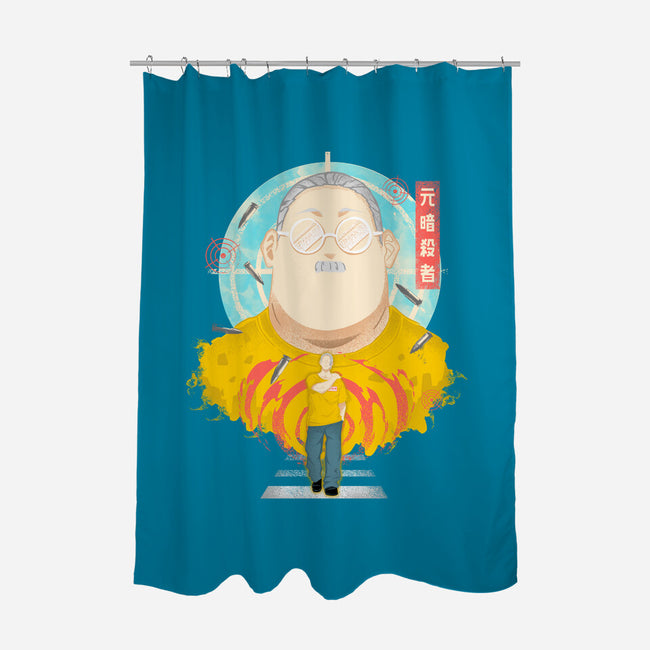 Ex Hitman Sakamoto-None-Polyester-Shower Curtain-constantine2454