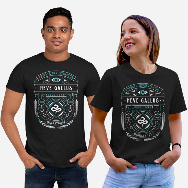 Minrathous Private Investigator Crest-Unisex-Basic-Tee-LAGELANTEE