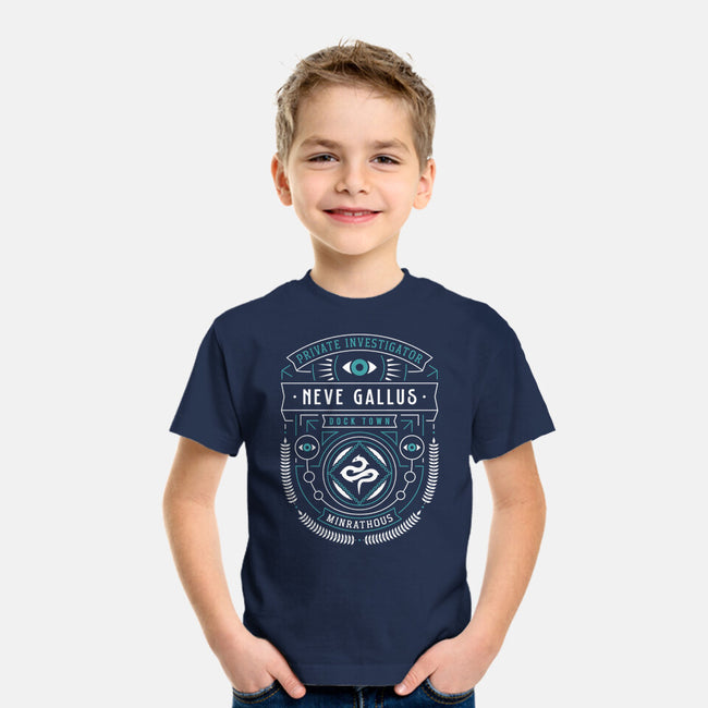 Minrathous Private Investigator Crest-Youth-Basic-Tee-LAGELANTEE