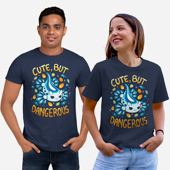 Cute But Very Dangerous-Unisex-Basic-Tee-Vallina84