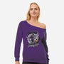 Smoked Fatality-Womens-Off Shoulder-Sweatshirt-Diego Oliver