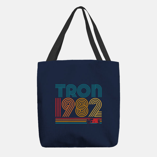 Tron 1982-None-Basic Tote-Bag-rocketman_art