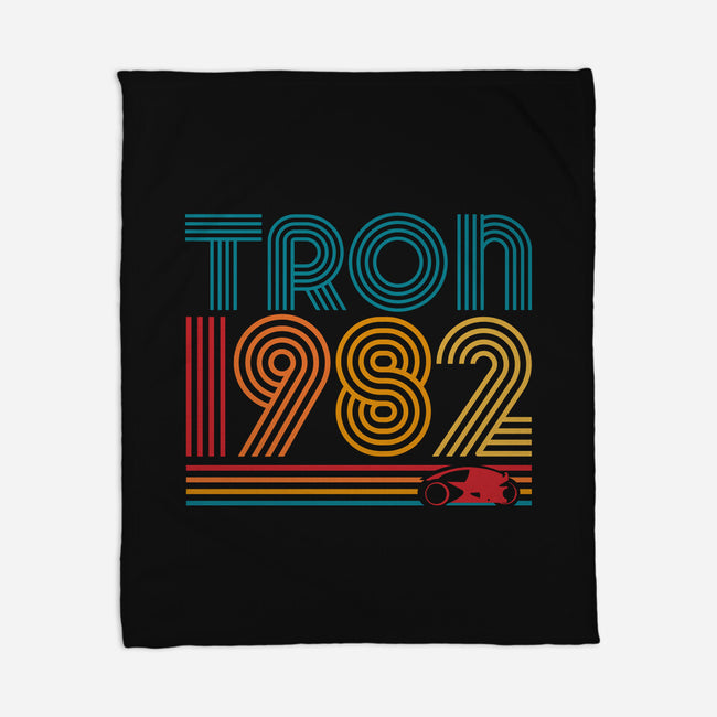 Tron 1982-None-Fleece-Blanket-rocketman_art