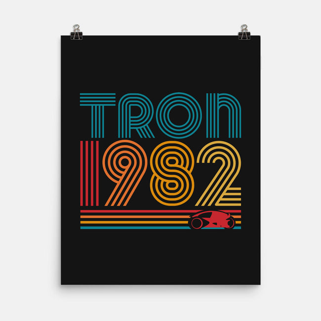 Tron 1982-None-Matte-Poster-rocketman_art