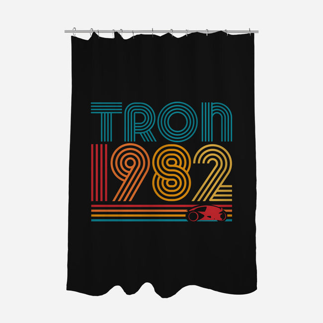 Tron 1982-None-Polyester-Shower Curtain-rocketman_art