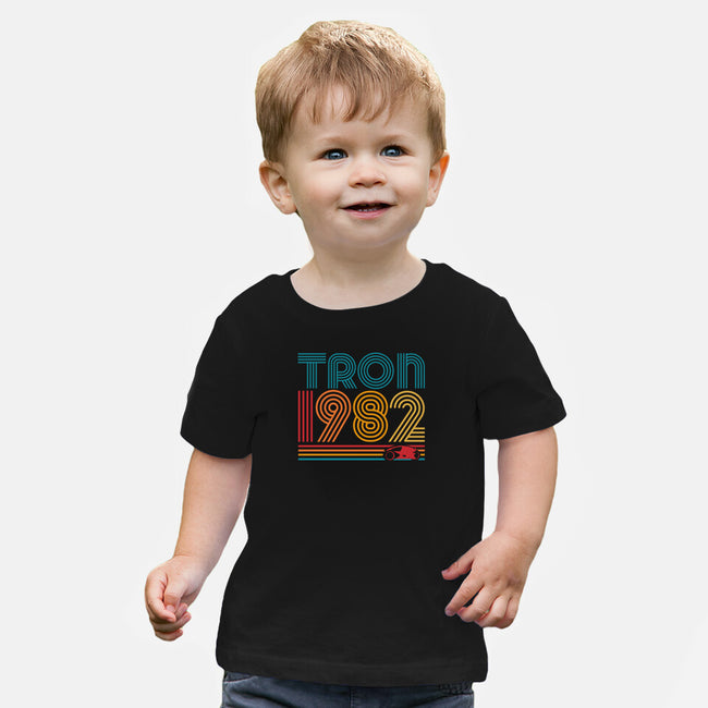 Tron 1982-Baby-Basic-Tee-rocketman_art