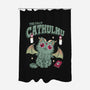 Summon Cathulhu-None-Polyester-Shower Curtain-Tri haryadi