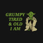 Grumpy Tired And Old-Unisex-Kitchen-Apron-milasneeze