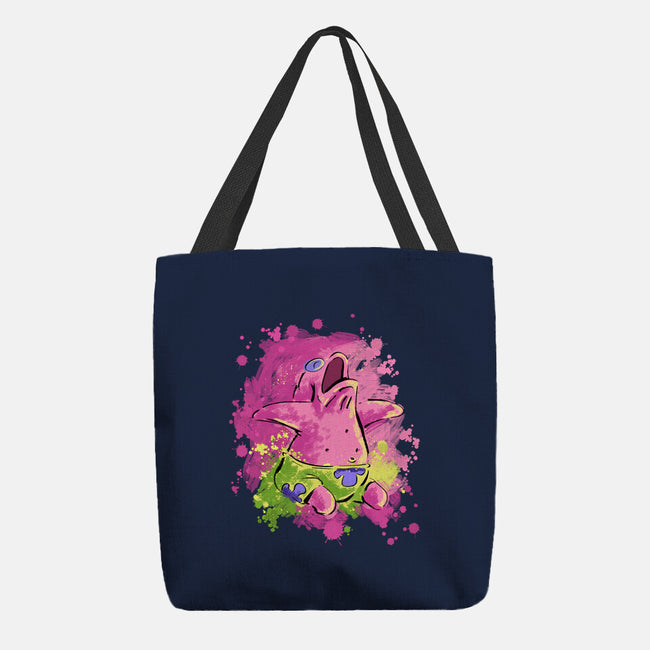 Sleeping Star-None-Basic Tote-Bag-nickzzarto