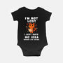 I'm Not Lost-Baby-Basic-Onesie-FunkVampire