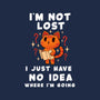 I'm Not Lost-Womens-Racerback-Tank-FunkVampire