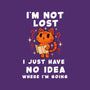 I'm Not Lost-None-Removable Cover w Insert-Throw Pillow-FunkVampire